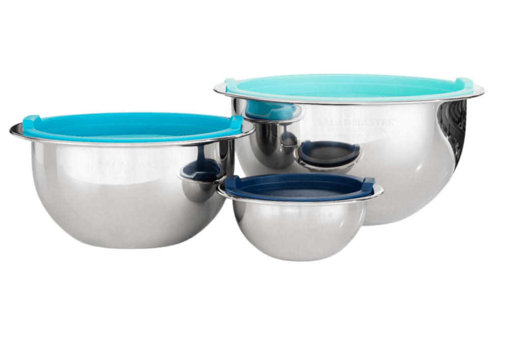 3-piece bowl set with lid